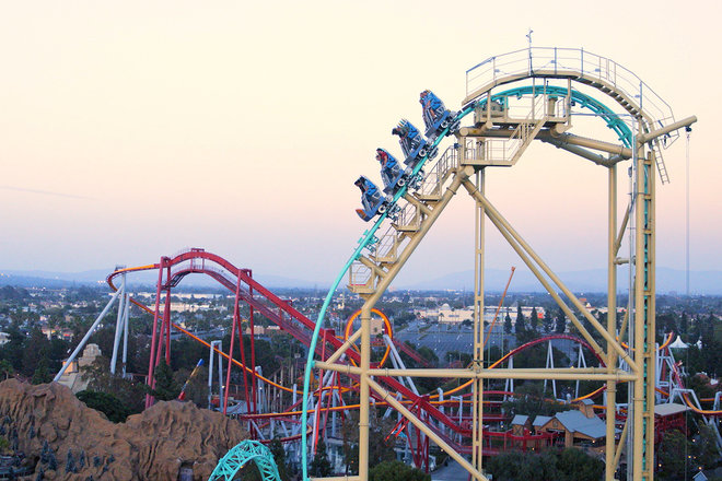 15 Awesome California Roller Coasters